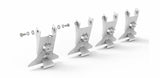 Holman - Gm Single Aluminum Ez Drop Down Rac - 4GMA0D