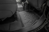 Rough Country - Flex-Fit Floor Mats - FR & RR - 4 Door - Jeep Wrangler Unlimited 4WD (2018-2024) - FF-60112