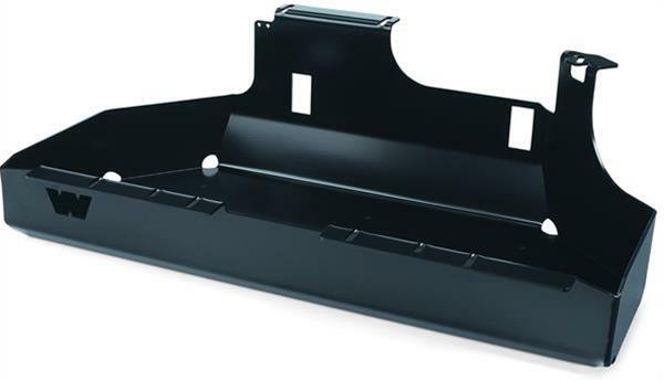 Warn - 66550 Fuel Tank; Powder Coated; Black; Steel