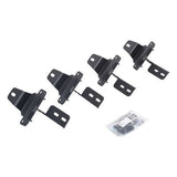 Go Rhino - 6949275 - RB10/RB20 Running Boards - MOUNTING BRACKETS ONLY - Textured Black