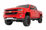 Rough Country - OV2 Running Boards - Side Step Bars - Crew Cab - GM 1500 (07-18) - 2500/3500 (07-19) - 14010
