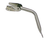 Rugged Ridge - Mirror Arm and Bracket, Stainless Steel, Right; 55-86 Jeep CJ Models - 11007.02