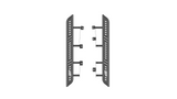 CBI - Ford Bronco Rock Sliders / DOM Upgrade / Bare Metal - 300-000-017-012