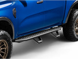 Go Rhino - 6903688020T - RB20 Running Boards With Mounting Brackets & 2 Pairs of Drop Steps Kit - Protective Bedliner Coating
