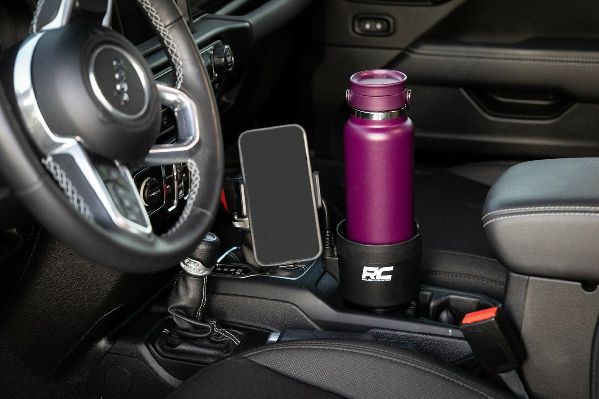 Rough Country 2 in 1 Expanding Cup and Phone Holder - J5054