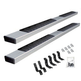 Go Rhino 6862443587PS - 6" OE Xtreme II SideSteps With Mounting Bracket Kit - Polished Stainless Steel