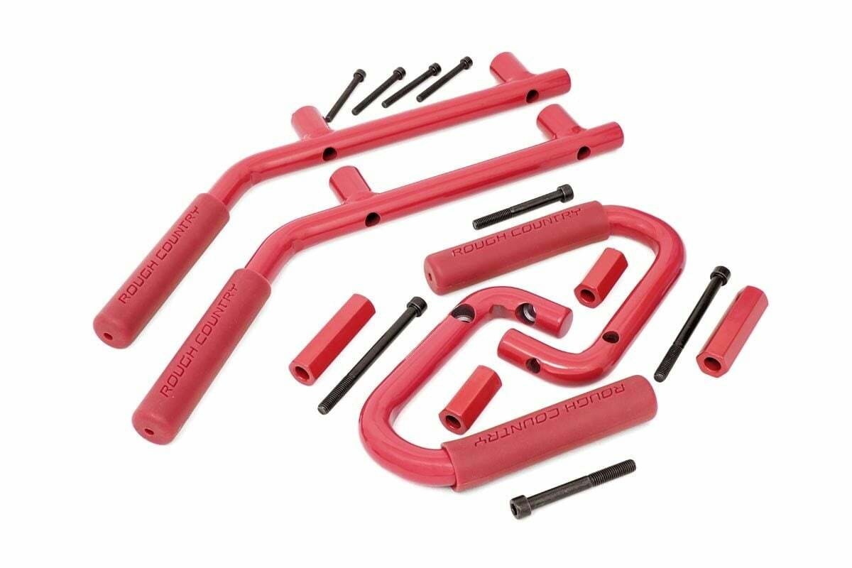 Rough Country 6503RED Grab Handles - 6503RED