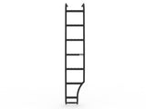 Flatline Van Co. - 2007-2025 Mercedes-Benz Sprinter Wheel Wrap Side Ladder for Low Roof - SP0208B