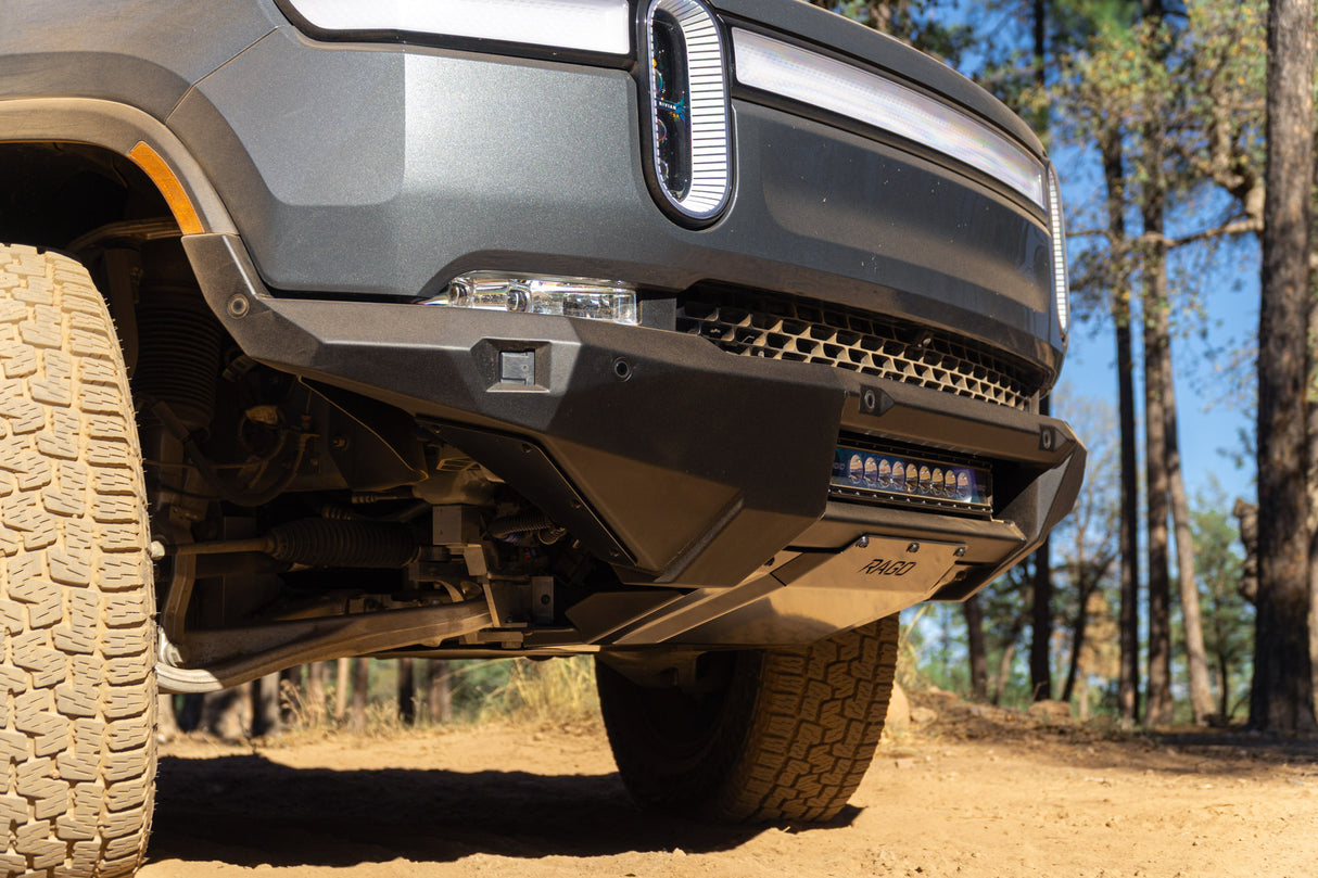 Rago Fabrication - 2022-2025 Rivian R1T Front Bumper - F940423070103
