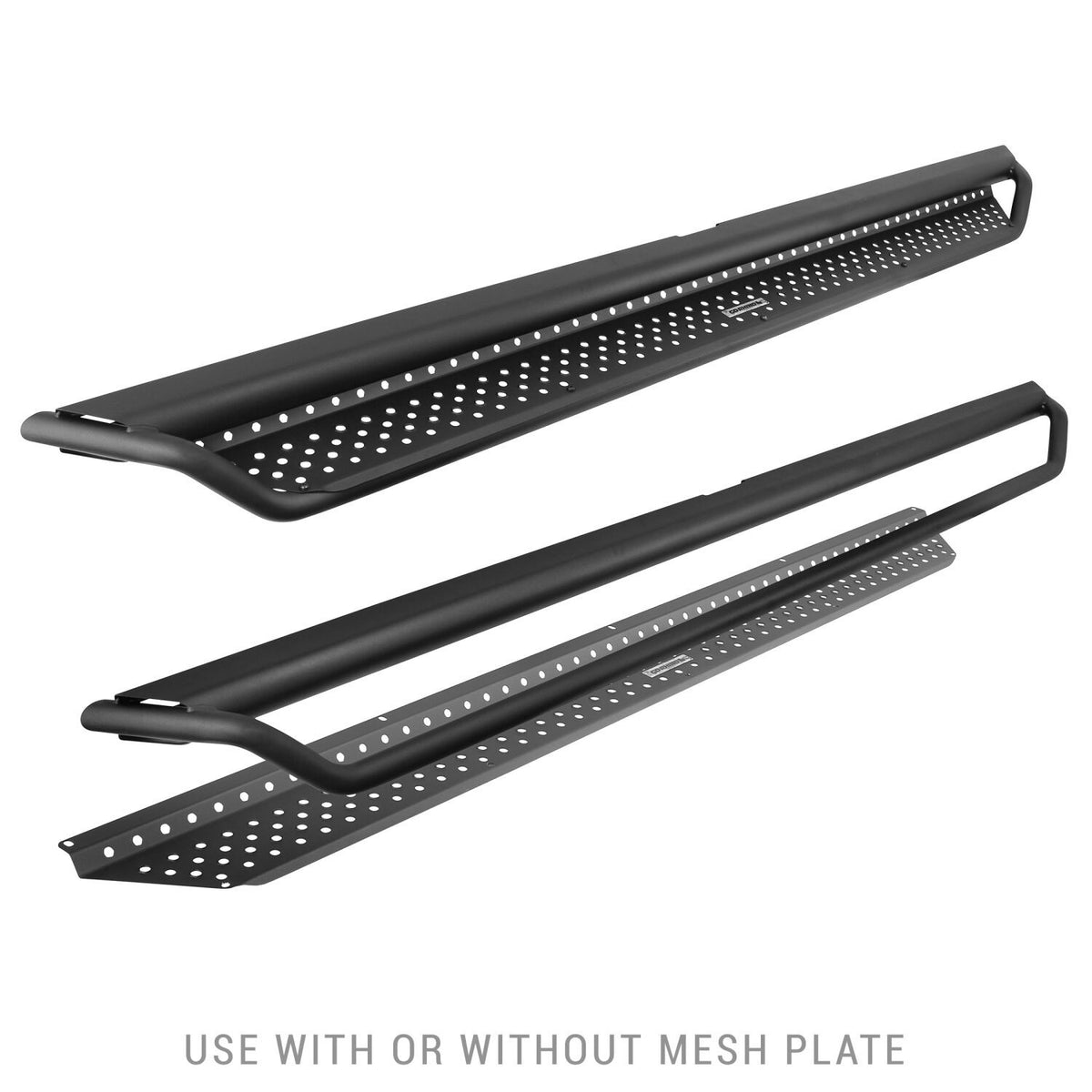 Go Rhino D10368T Dominator Xtreme D1 Side Steps with Rocker Panel Mounting Bracket Kit