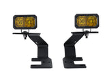Diode Dynamics DD6653 Allows you to mount two Stage Series 2" LED Pods above the hood.