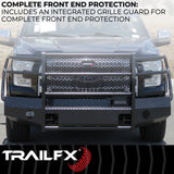 TrailFx - Front Full Replacement Bumper for Ford Superduty (FX3003A)
