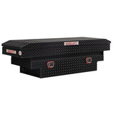Weather Guard - Model 137-5-04 Saddle Box, Aluminum, Compact Deep, Gloss Black, 9.0 cu ft - 137-5-04
