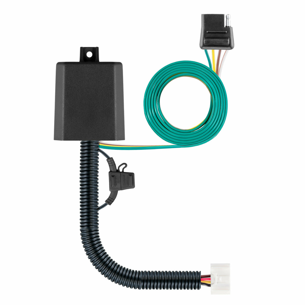 CURT 56574 Vehicle-Side Custom 4-Pin Trailer Wiring Harness, Fits Select Mazda CX-70, CX-90
