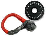 Overland Vehicle Systems - Soft Shackle Recovery Ring Combo Pack - 45,000 lb - Black - 19-6580