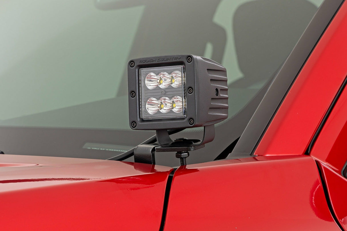 LED Light Kit - Ditch Mount - 2(in.) Black Pair - Flood - Toyota Tacoma (2024)