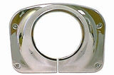 Rugged Ridge 18090.01 Steering Column Cover, Chrome; 76-86 Jeep CJ