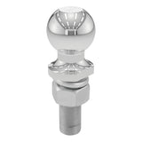 Curt - 2" Trailer Ball (1" x 3" Shank, 6,000 lbs., Chrome, Packaged) - 40074