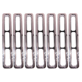 Rugged Ridge - Grille Inserts, Chrome; 87-95 Jeep Wrangler YJ - 11306.01