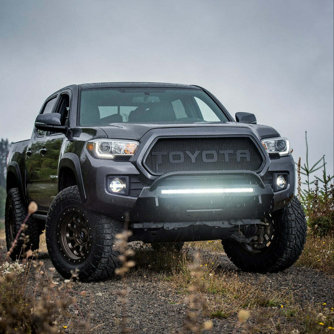 C4 Fabrication - Tacoma Front Lo-Pro Winch Bumper / 3rd Gen / 2016-2023 - 1200-1116-30-MH-01NA