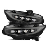 AlphaRex 880492 Projector Headlights Alpha Black