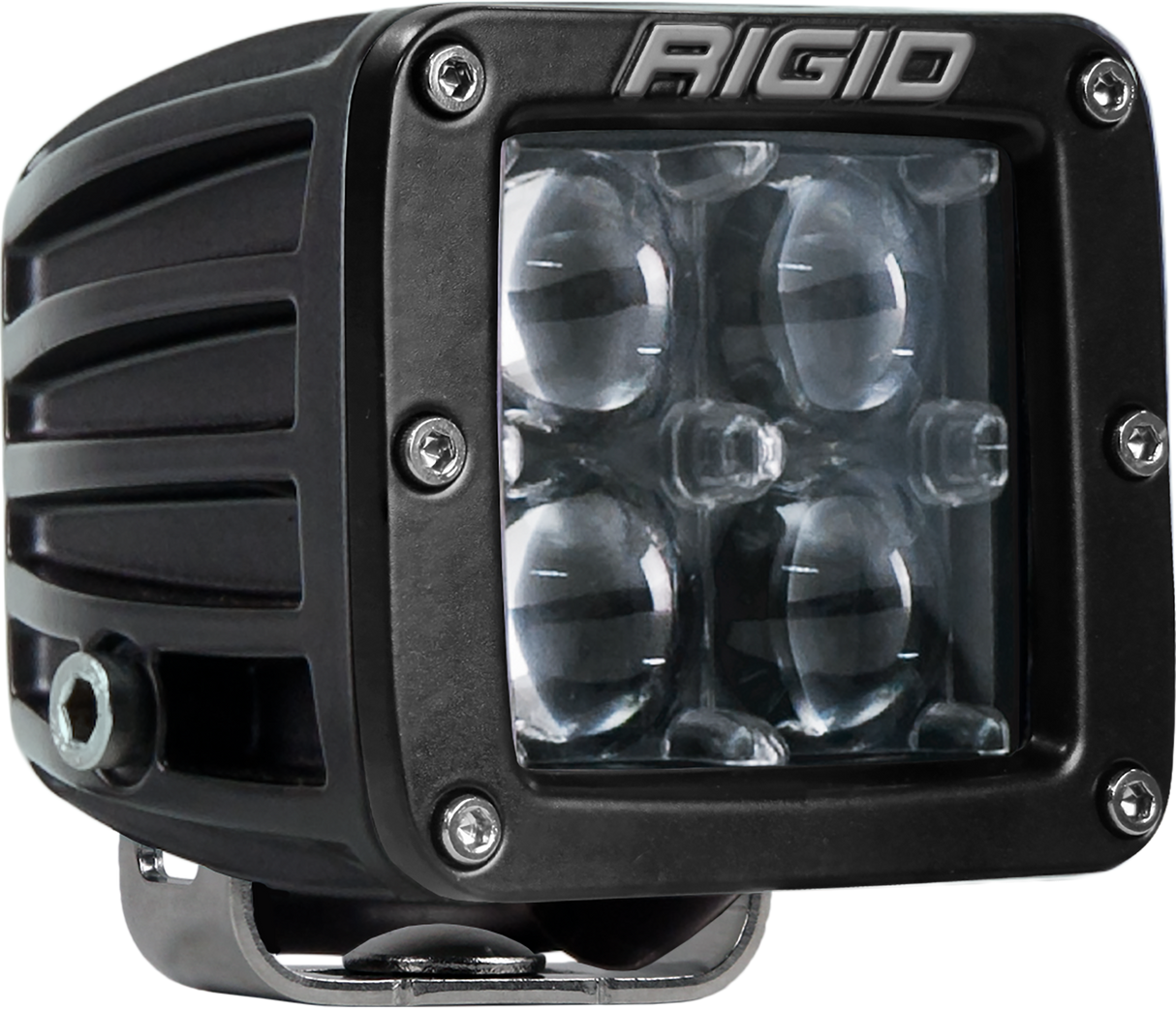 RIGID D-Series PRO Light, Hyperspot Optic, Surface Mount, Black Housing, Single