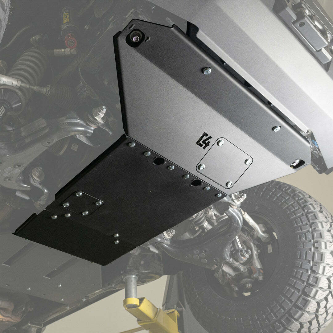 C4 Fabrication - Land Cruiser & Tacoma Front Skid Plate / 250 Series & 4th Gen / 2024+ - 1224-50400-01NA