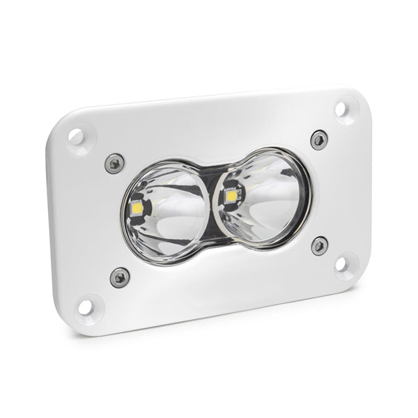 Baja Designs - 481006WT - S2 Pro White Flush Mount LED Auxiliary Light Pod