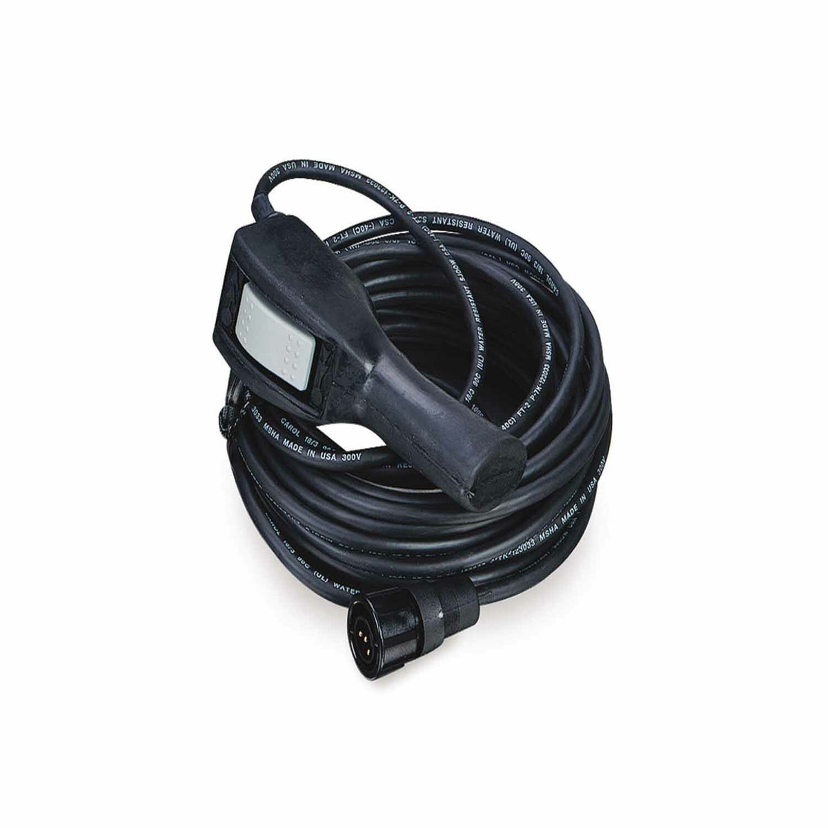Warn - Heavy-Duty Remote Control, 33 ft Lead, for DC Electric Industrial Winches - 88527