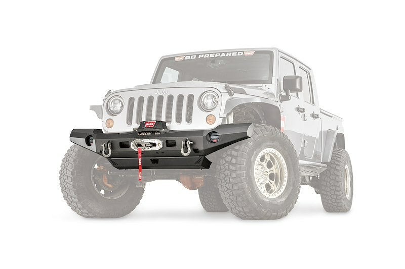 Warn - ELITE FRONT BUMPER JEEP JK W/OUT GUARD - 101420