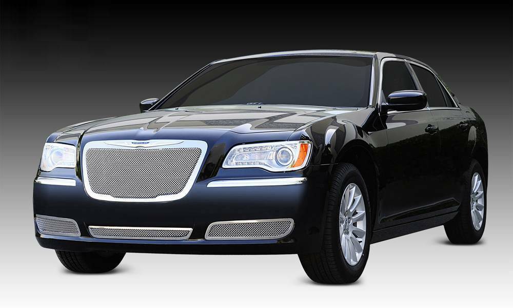 T-Rex Grilles - T-Rex Grilles 54433 Upper Class Grille Stainless Steel 1 Pc Replacement - 54433