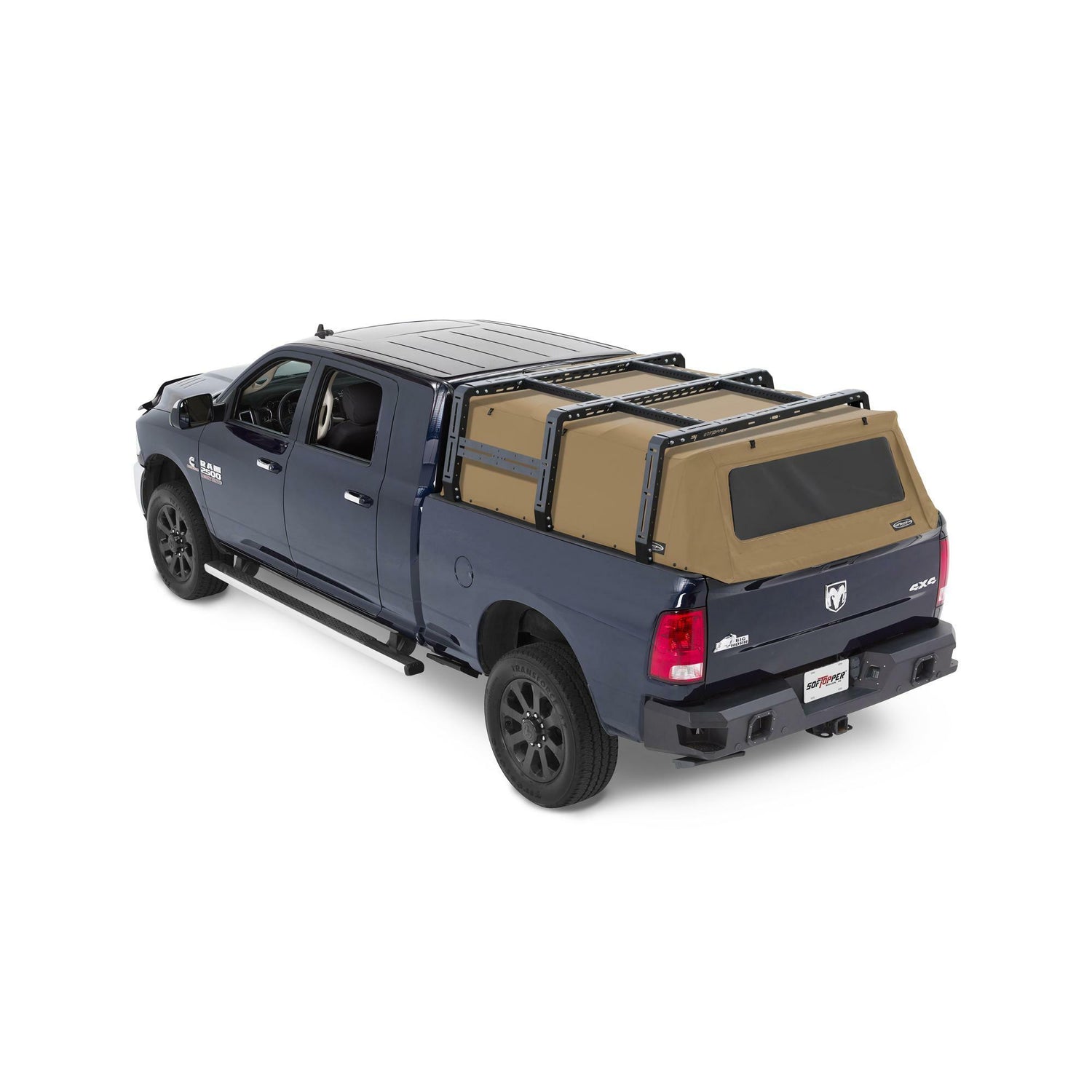 Softopper - Exo Truck Bed Rack - '09-27 Ram 1500/2500/3500; For 6.5 ft. bed - RK-RAM75-STD