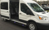 AMP Research 76159-01A PowerStep Electric Running Board Plug N Play System for 2014-2019 Ford Transit (Passenger Side Only), Gas Only