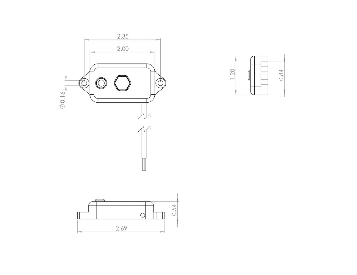 Baja Designs - 398055 - LED Dome Light with Switch