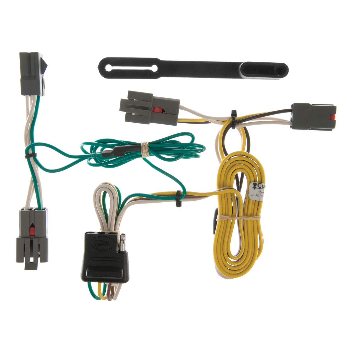 Curt - Custom Wiring, 4-Way Flat, Select Crown Victoria, Mustang, Grand Marquis - 55326