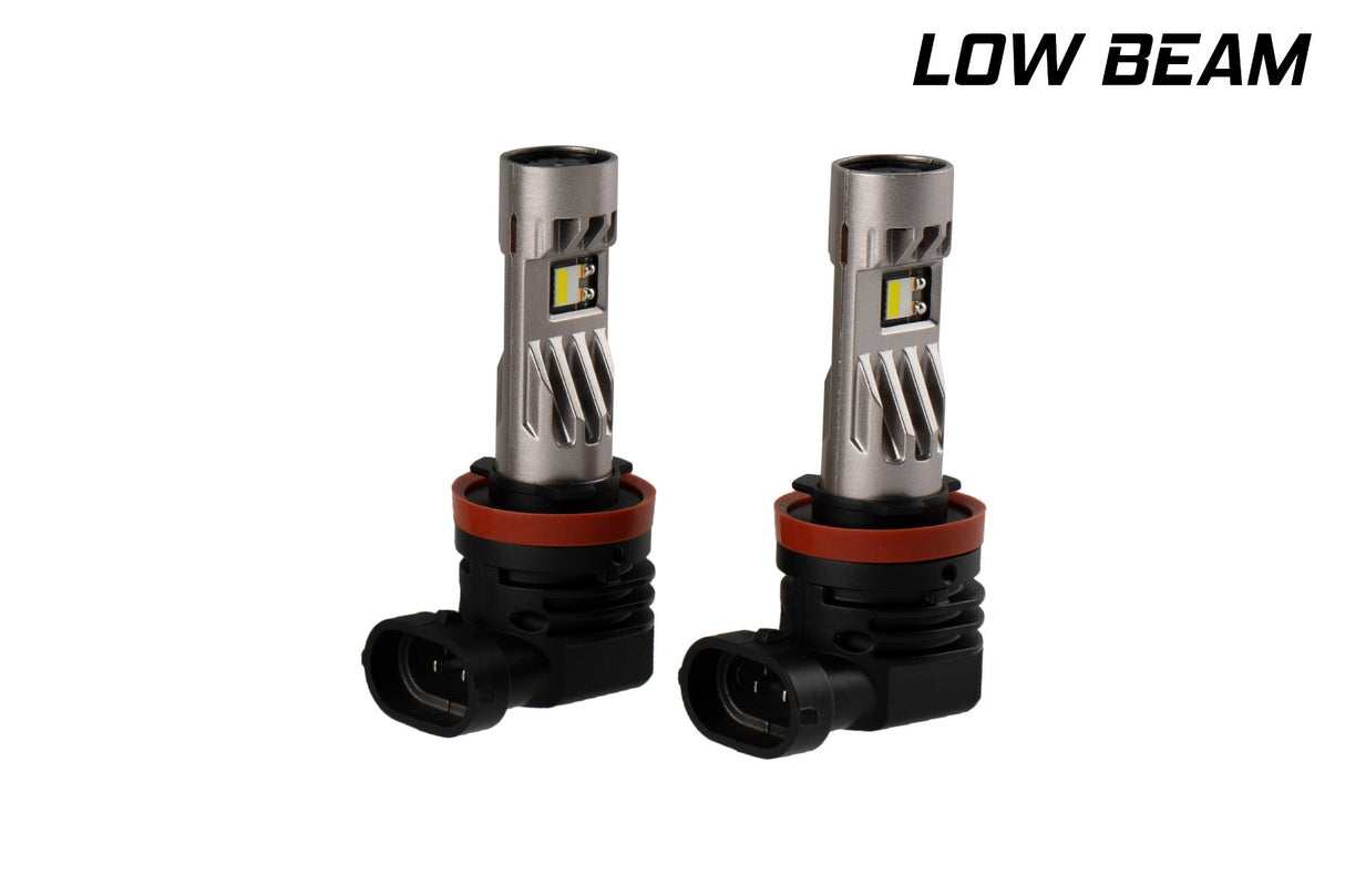 Diode Dynamics - H11/H8/H9 White SL2 LED Bulbs (pair) with AntiFlicker Modules - DD0638P