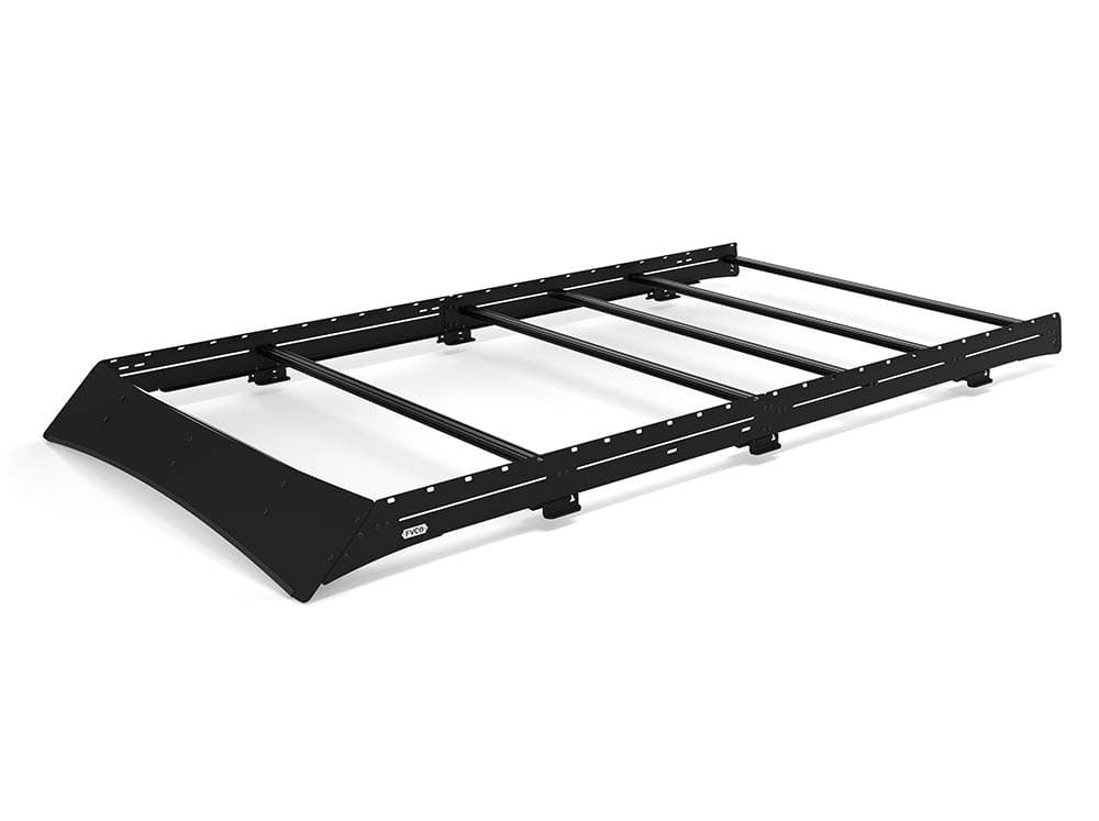 Flatline Van Co. - 2015-2025 Ford Transit 130 Mid Roof Low Pro Roof Rack  - TR0108B