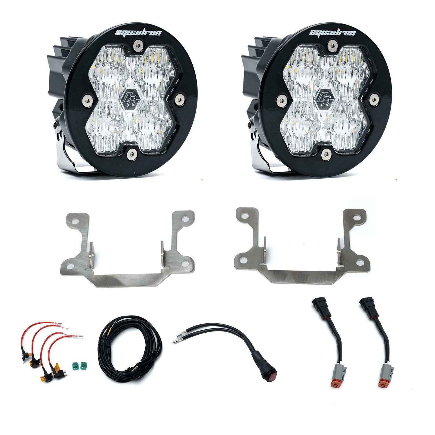 Baja Designs - 44-0037 Squadron 2.0 Sport Fog Pocket Light Kit