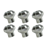 Dash Knob Set, Billet Stainless Steel; 76-86 Jeep CJ Models