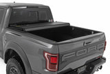 Rough Country - Hard Tri-Fold Flip Up Bed Cover - 5'7" Bed - Ford F-150 (21-23) F-150 Lightning (2022) - 49221550