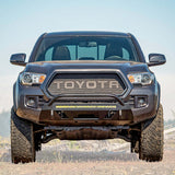 C4 Fabrication - Tacoma Front Lo-Pro Winch Bumper / 3rd Gen / 2016-2023 - 1200-1116-30-MH-01NA