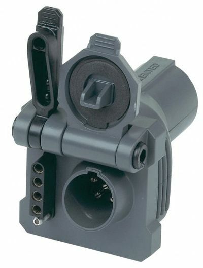 Husky Towing - 30484 7 RV Blade To 6, 5 & 4 Tow Options With Connector Housings & Grease Packet