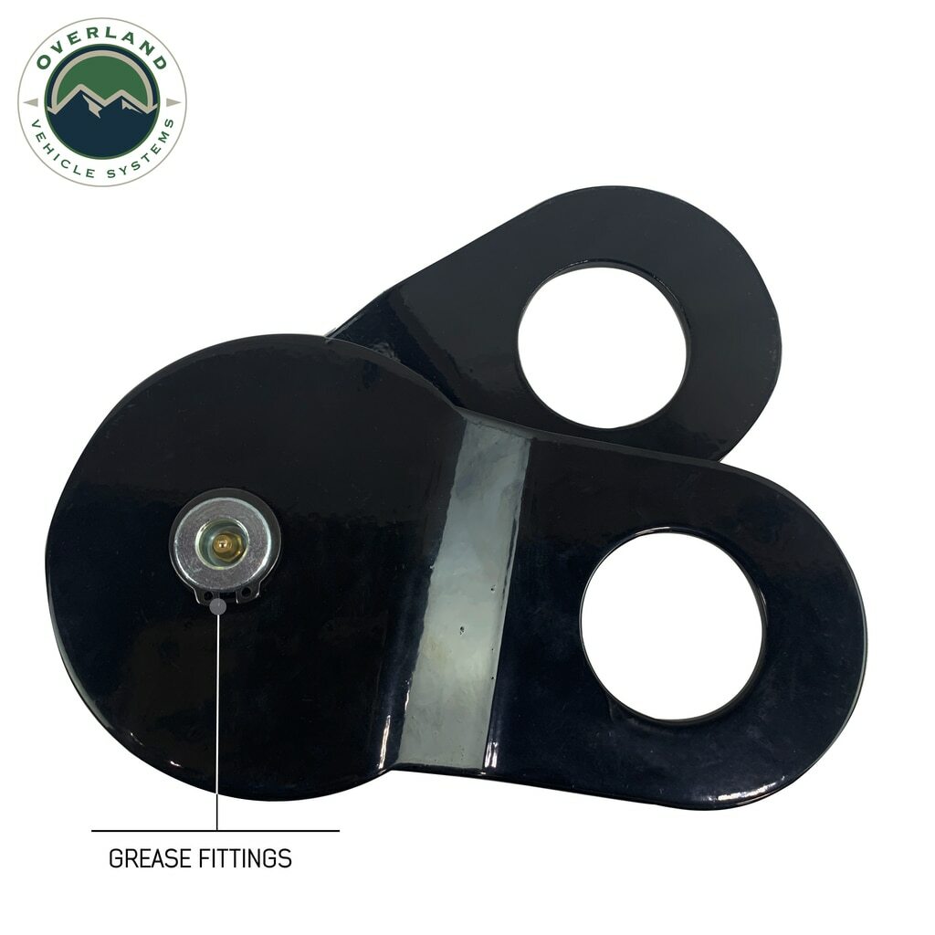 Overland Vehicle Systems - Snatch Block - Heavy Duty Universal Snatch Block Pulley - 19139905
