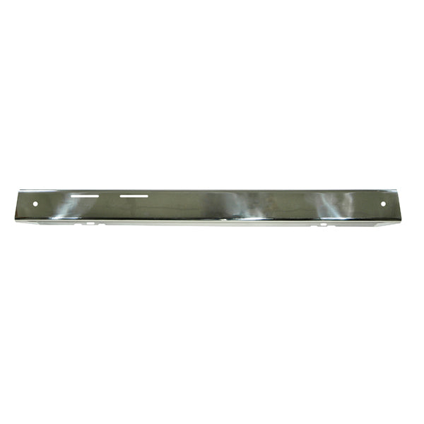 Rugged Ridge - Front Bumper Overlay, Stainless Steel; 76-86 Jeep CJ Models - 11109.01