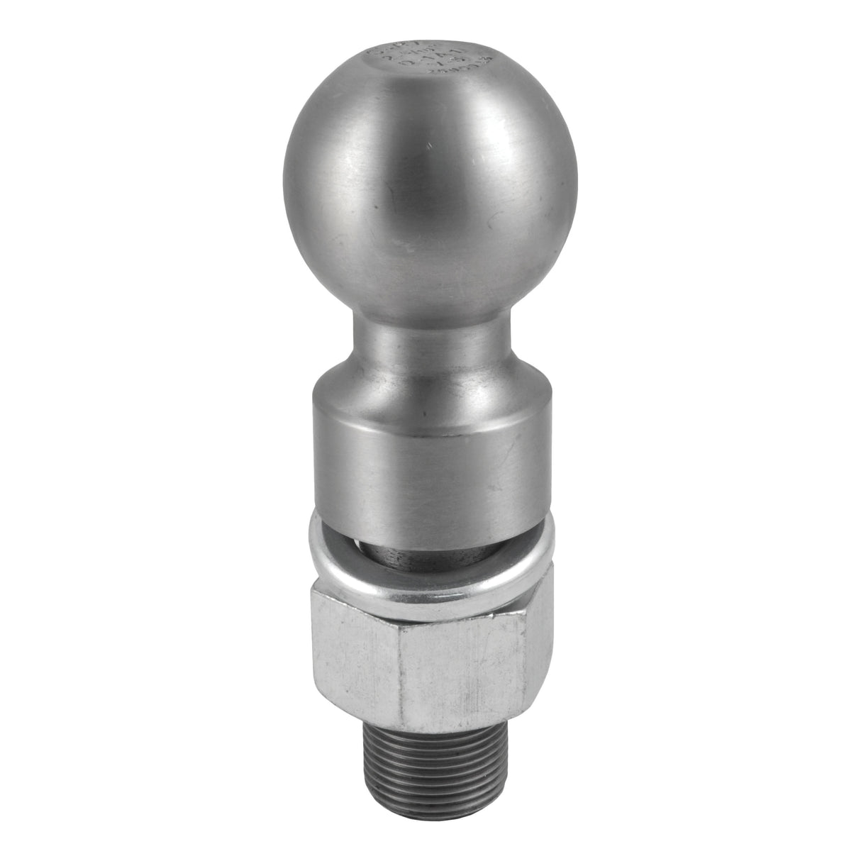 Curt - 2-5/16" Trailer Ball (1-1/4" x 2-5/8" Shank, 25,000 lbs., Raw Steel) - 40086