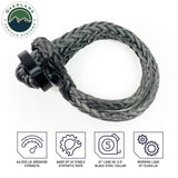 Overland Vehicle Systems - Shop 7/16 Inch Soft Shackle With Collar - 19139919