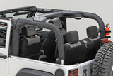 Rugged Ridge - Roll Bar Cover, Black Polyester; 07-16 Jeep Wrangler JK - 13613.02