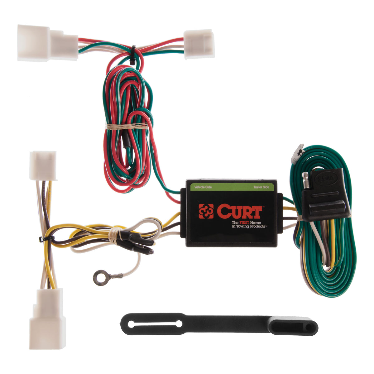 Curt - Custom Wiring Harness, 4-Way Flat Output, Select Toyota Camry - 55308