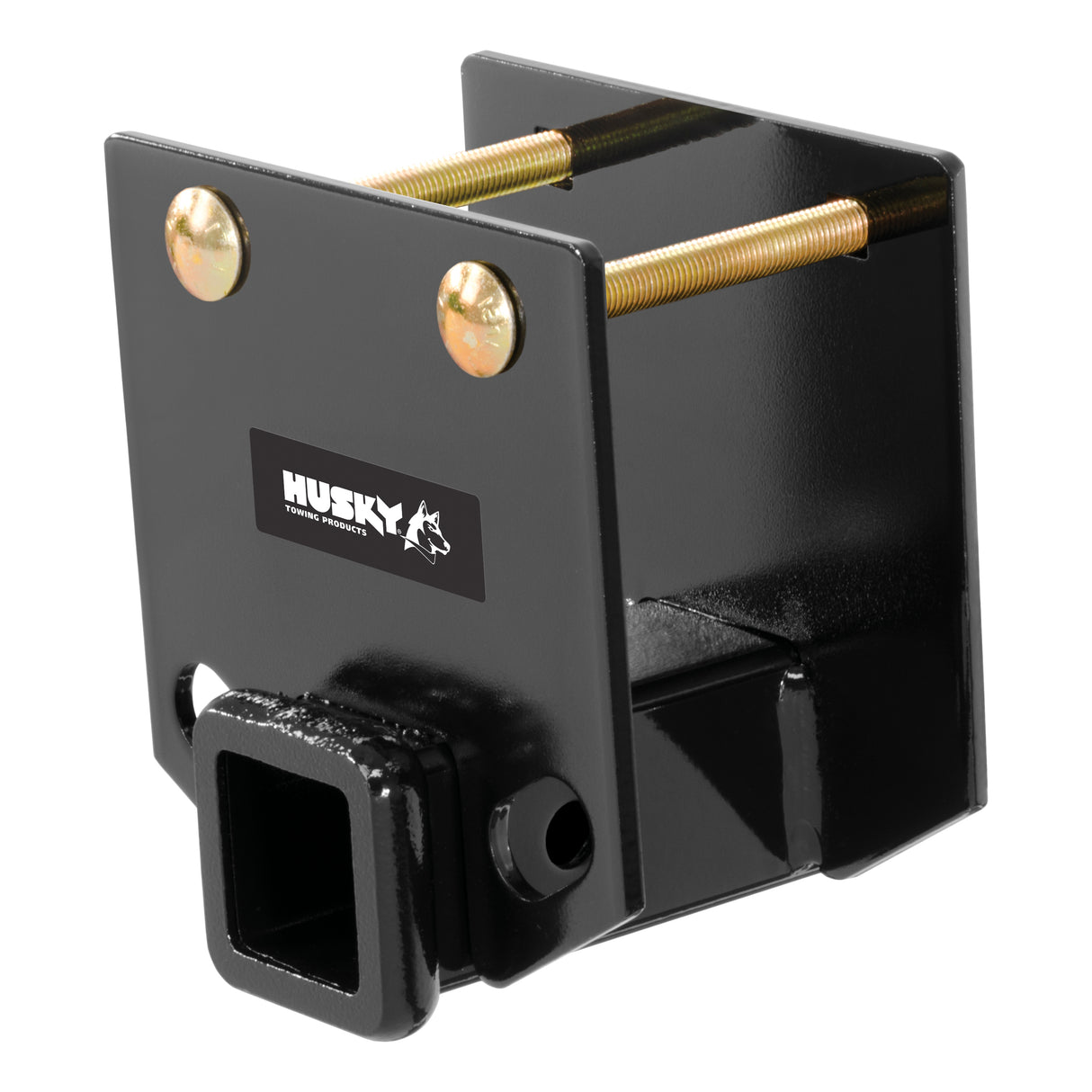 Husky Towing - 68621C 2" Receiver Bolts 4"x4" Bumper Beam 3500 LB Weight Carry Cap/350 LB Tong Weight