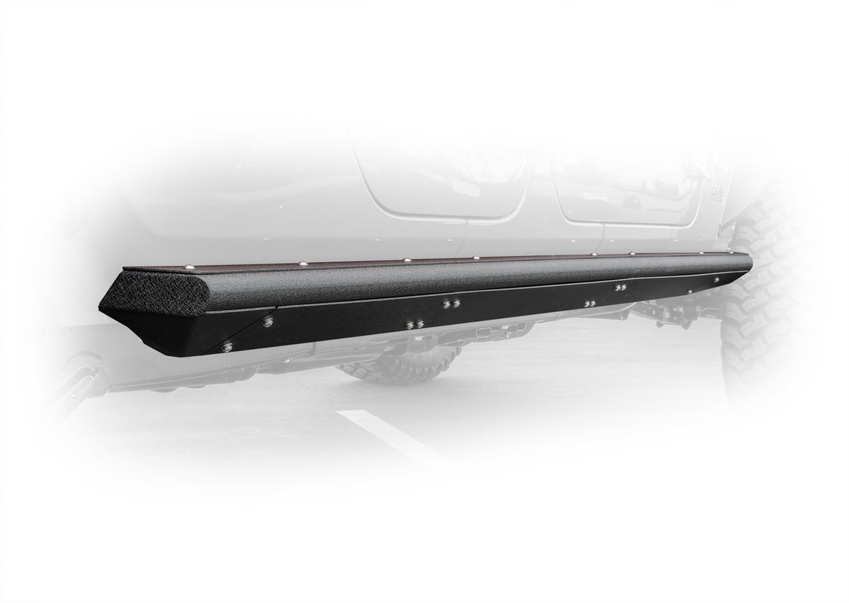 DV8 Offroad - Jeep Gladiator JT Rock Sliders With Step - SRGL-02